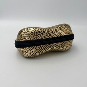 Taylor Swift Reputation Snake Print Hard Shell Eyeglasses Case Zipper Closure